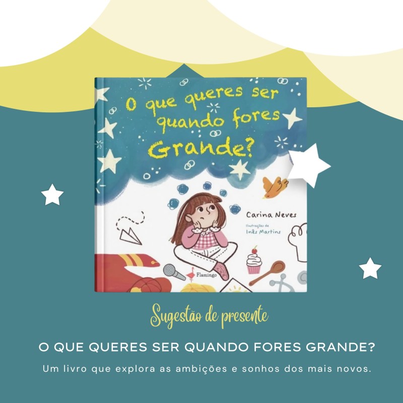 Livro - O que queres ser quando fores grande?