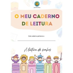 Caderno de Leitura - Letras do Alfabeto