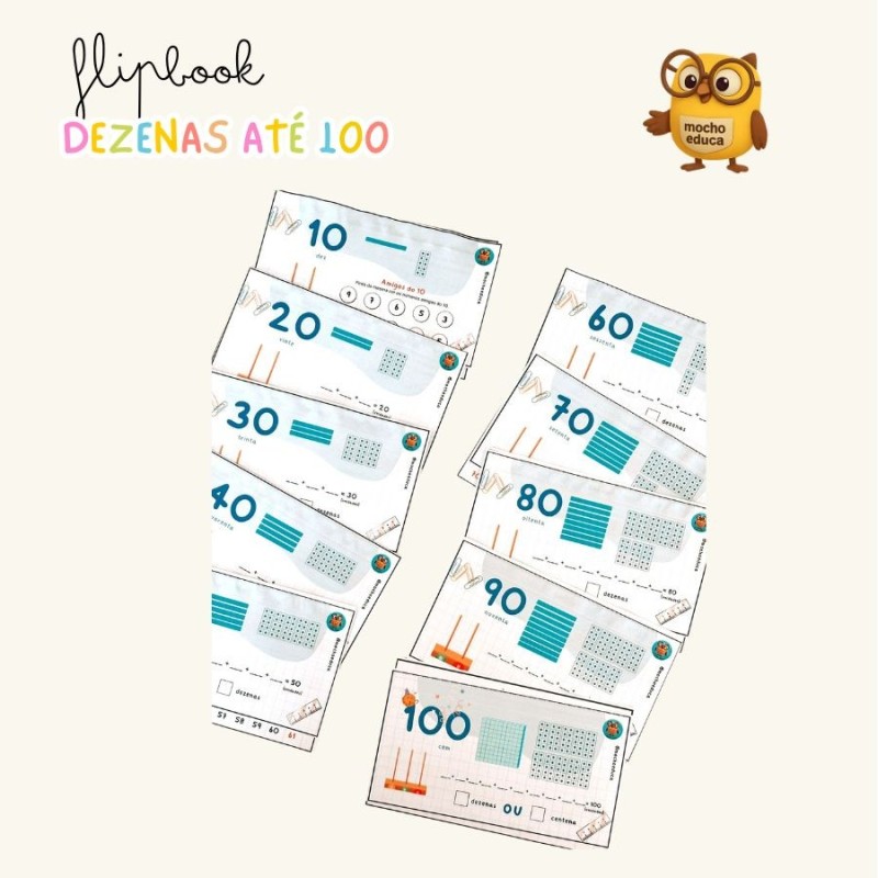 Flipbooks - Dezenas até 100